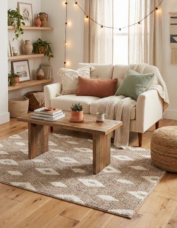4' x 6' Sepia Rug