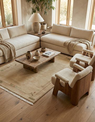 5' 8 x 7' 10 Hand Knotted Nepal Wool Rug