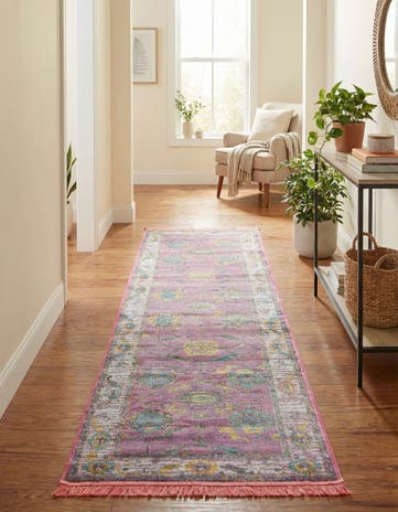 Pink Paragon Runner Rug