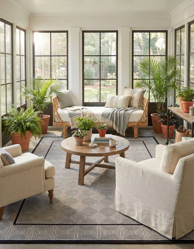 Detail image of 7' 1 x 10' Milano Rug