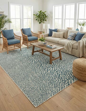 9' x 12' Easy-Clean Jill Zarin Cape Town Indoor / Outdoor Rug