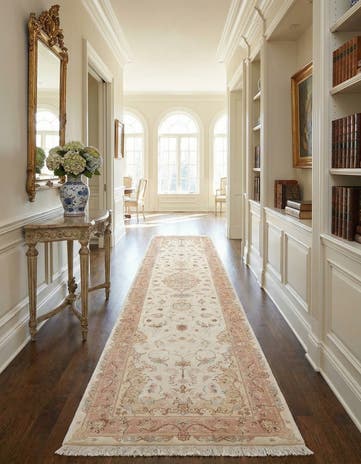 2' 11 x 13' 9 Tabriz Runner Rug