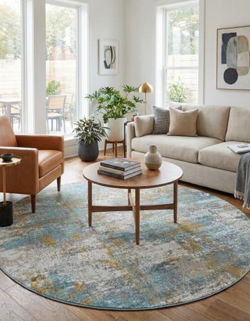 8' 2 x 8' 2 Paragon Round Rug