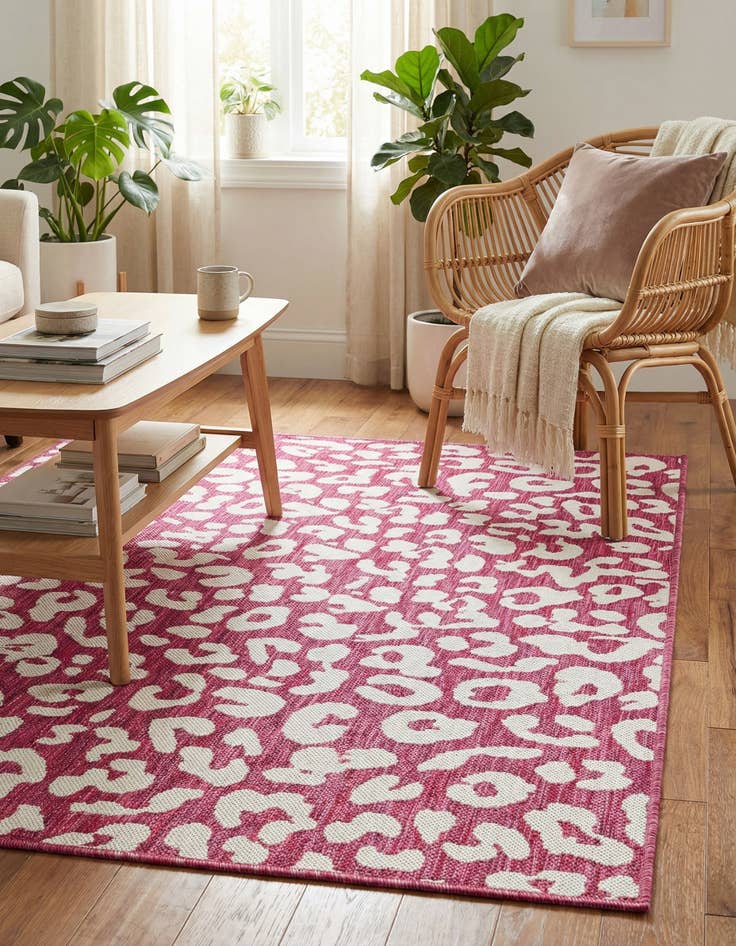 Detail image of 3' x 5' 3  Washable Safari Indoor / Outdoor Rug