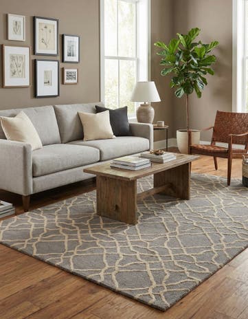 5' x 8' Luna Wool Rug