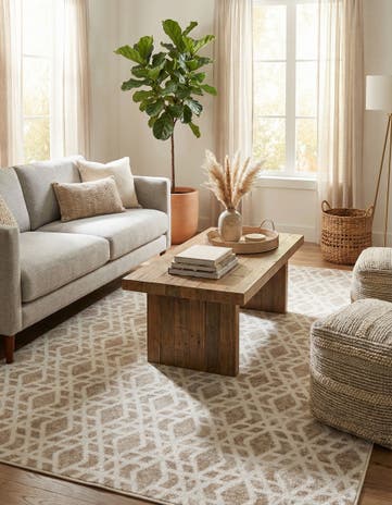 Ivory Laguna Rug