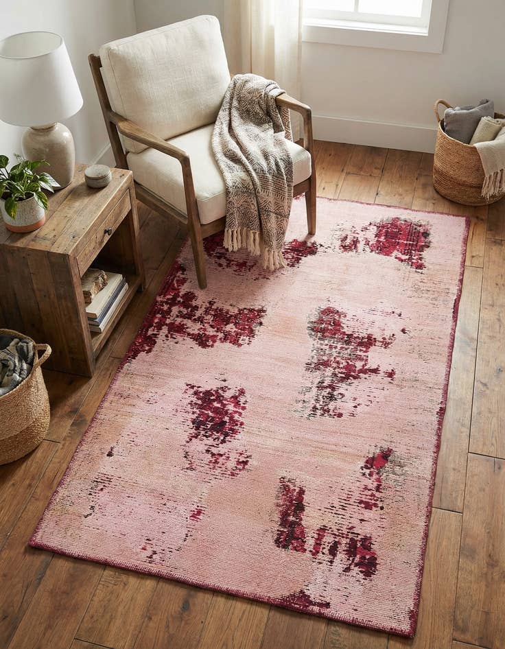 Detail image of 3' x 5'  Hand Knotted Ultra Vintage Persian Wool Rug