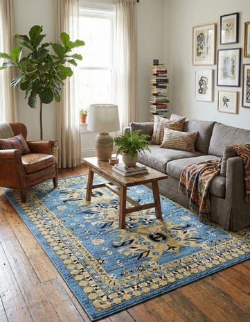 7' x 10' Heris Rug