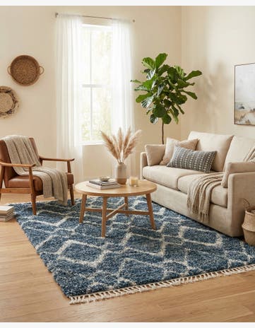 5' 4 x 7' 7 Lagom Shag Rug