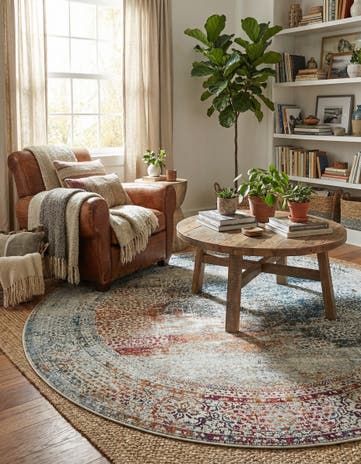 Santiago Round Rug