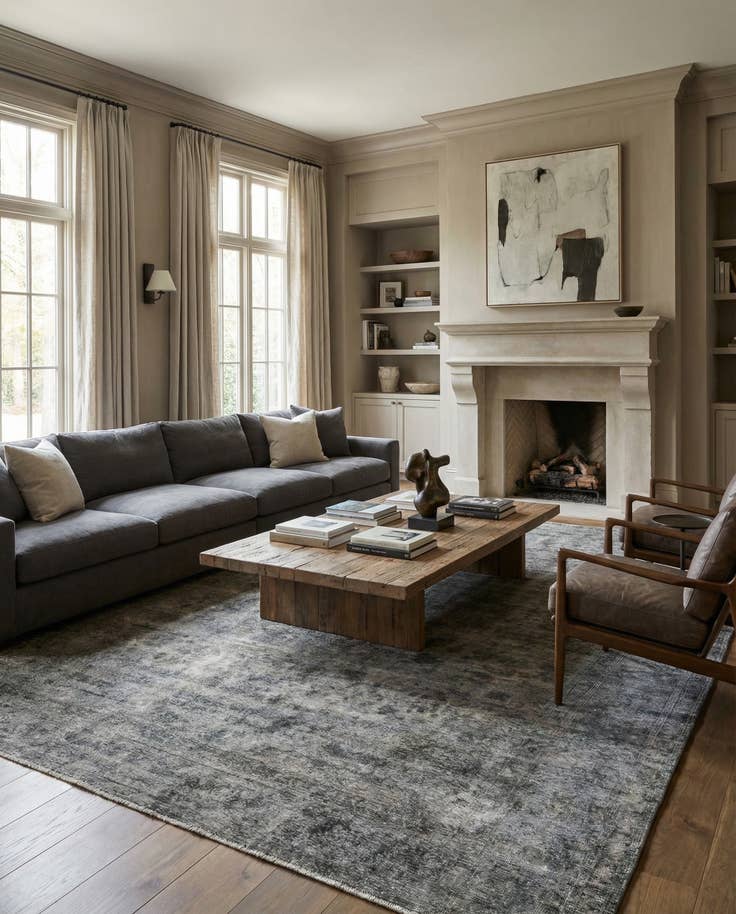 Detail image of 9' 9 x 12' 4 Hand Knotted Ultra Vintage Persian Wool Rug