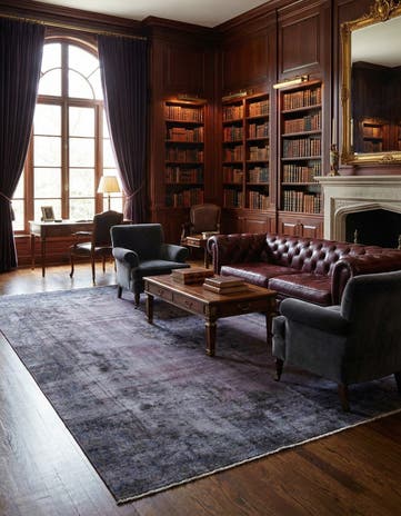 8' 9 x 12' 3 Vintage Royal Wool Rug