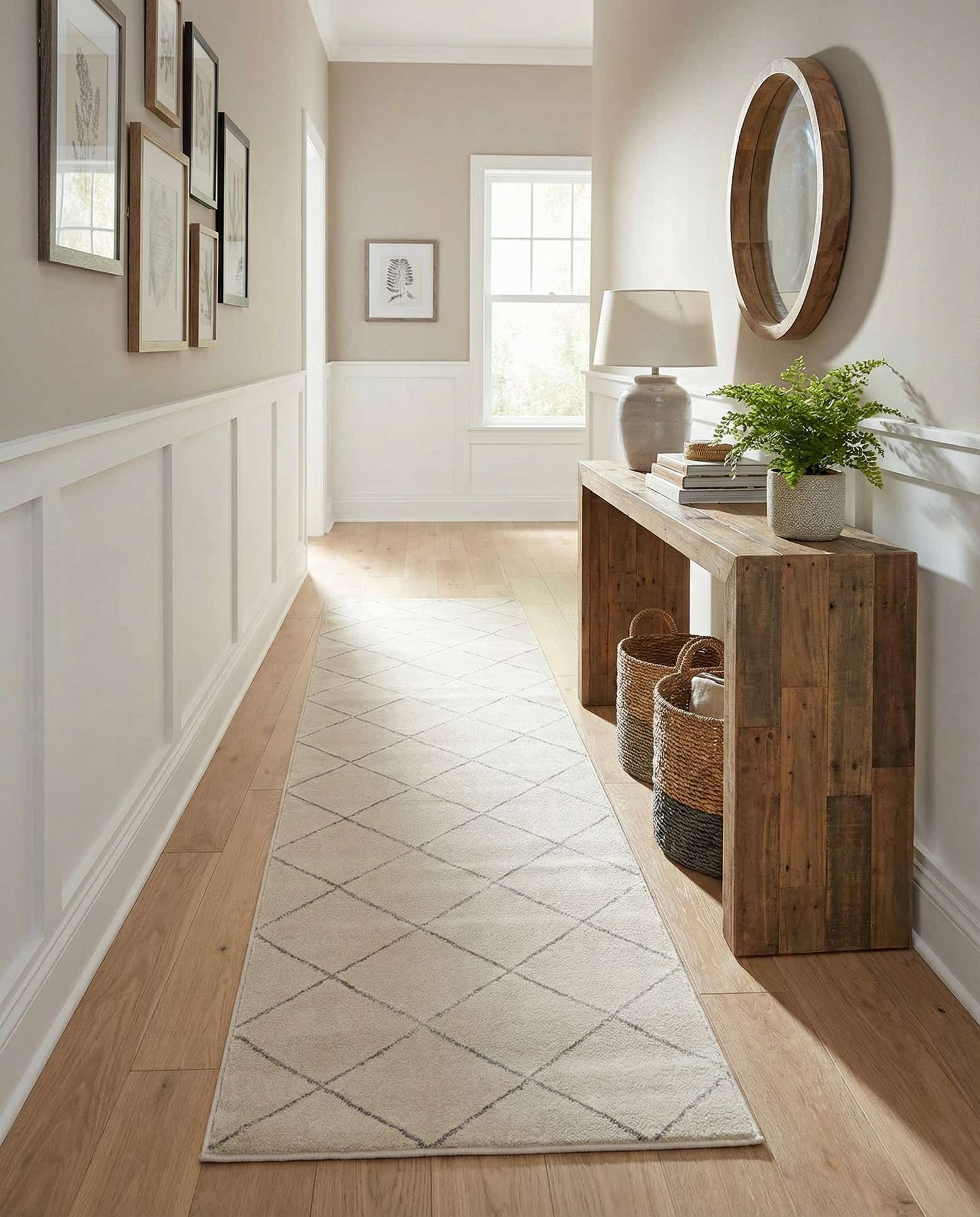 2' 7 x 12' Vogue Geo Runner Rug