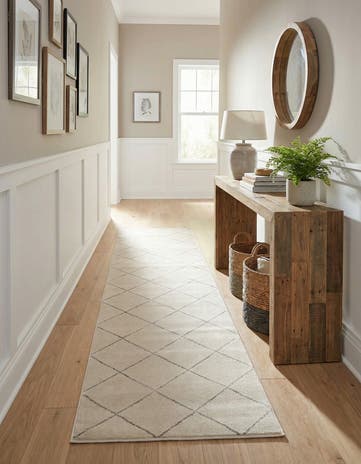 2' 7 x 12' Vogue Geo Runner Rug