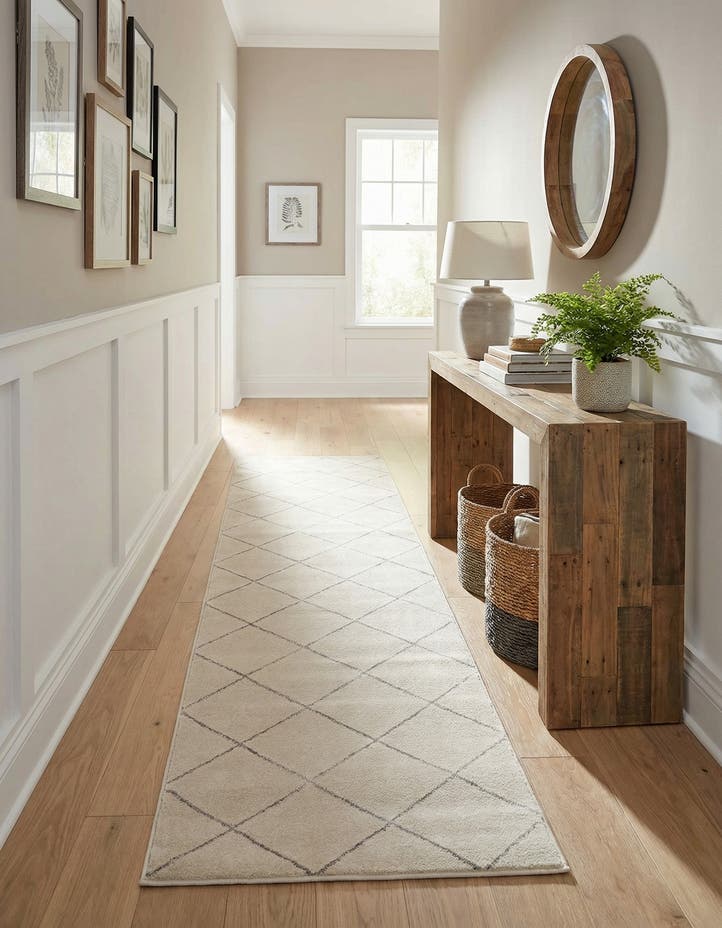2' 7 x 12' Vogue Geo Runner Rug