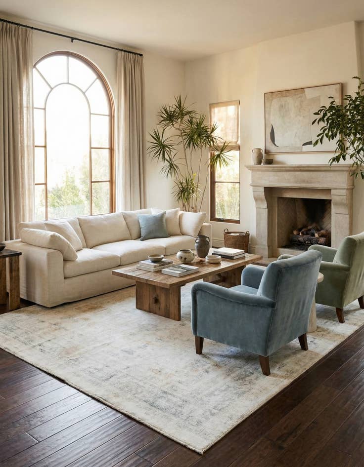 Detail image of  9' 8 x 12' 8  Hand Knotted Ultra Vintage Persian Wool Rug