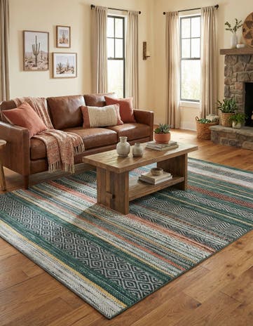 7' 10 x 10' Washable Yara Rug