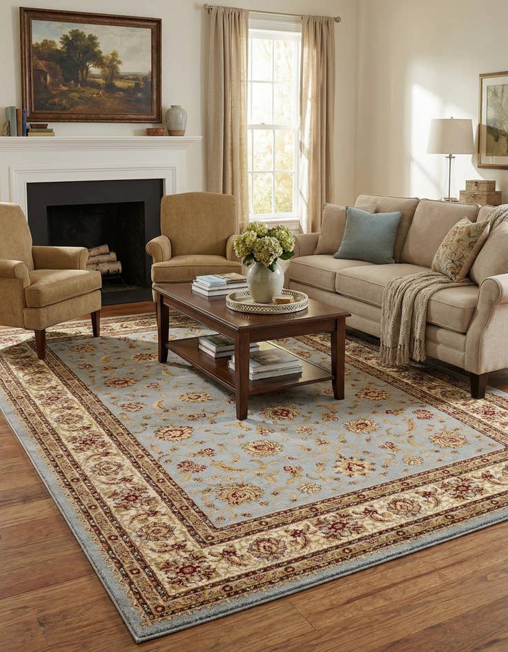 Detail image of 7' 10 x 11' Classic Agra Rug