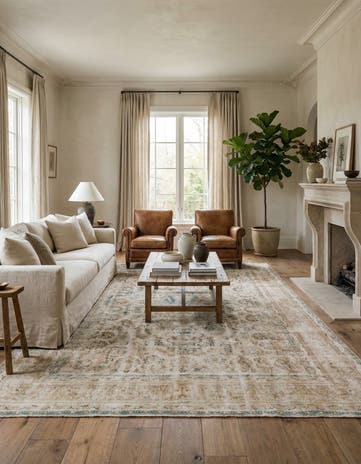9' 4 x 12' 7 Hand Knotted Ultra Vintage Persian Wool Rug