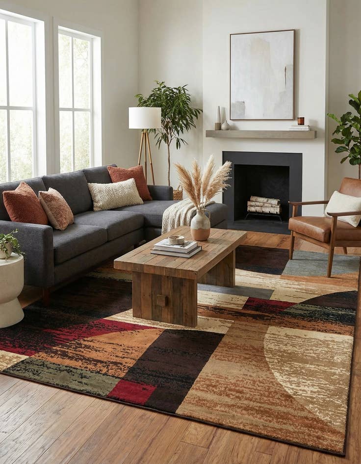 Detail image of 10' x 10' Cafe Square Rug