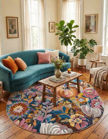 7' 10 x 10' Blossom Oval Rug