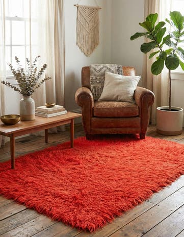 3' x 5' Hand Knotted Moroccan Wool Rug