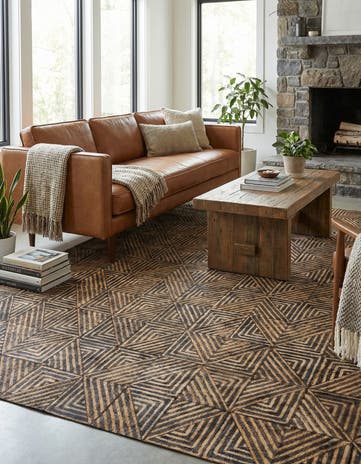 5' x 7' 10 Cowhide Rug