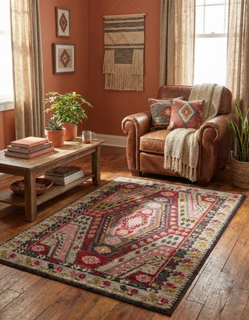 4' x 6' Washable Mesa Rug