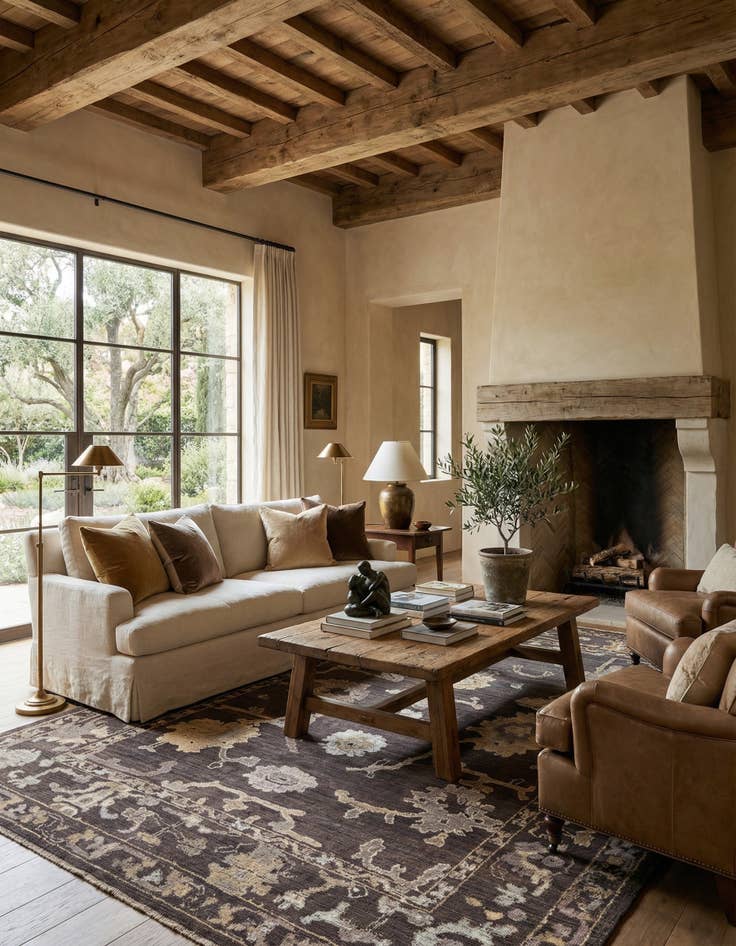 Detail image of 10' x 14' 2  Hand Knotted Oushak Wool Rug