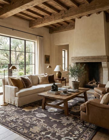 10' x 14' 2 Hand Knotted Oushak Wool Rug