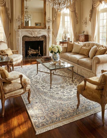 6' 7 x 8' 10 Nain Rug