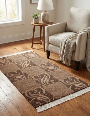 2' 7 x 5' Hand Knotted Darya Wool Rug