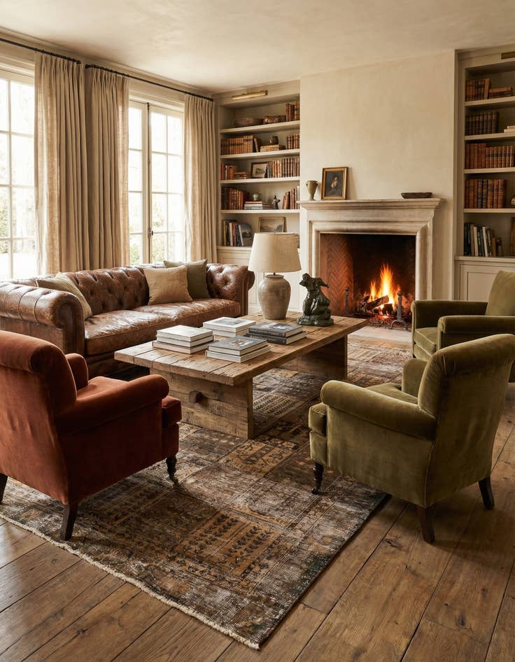 Detail image of  6' 2 x 9' 5  Hand Knotted Ultra Vintage Persian Wool Rug