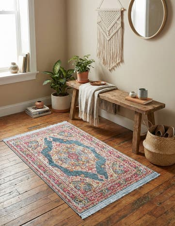 Turquoise Santiago Rug