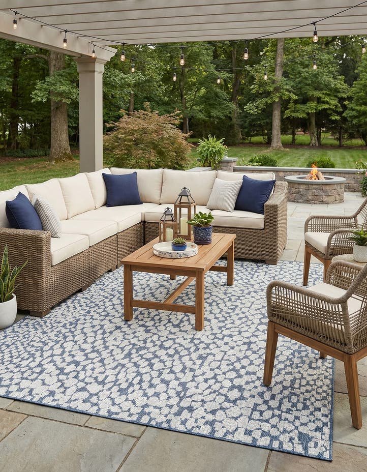 9' x 12' Easy-Clean Safari Indoor / Outdoor...