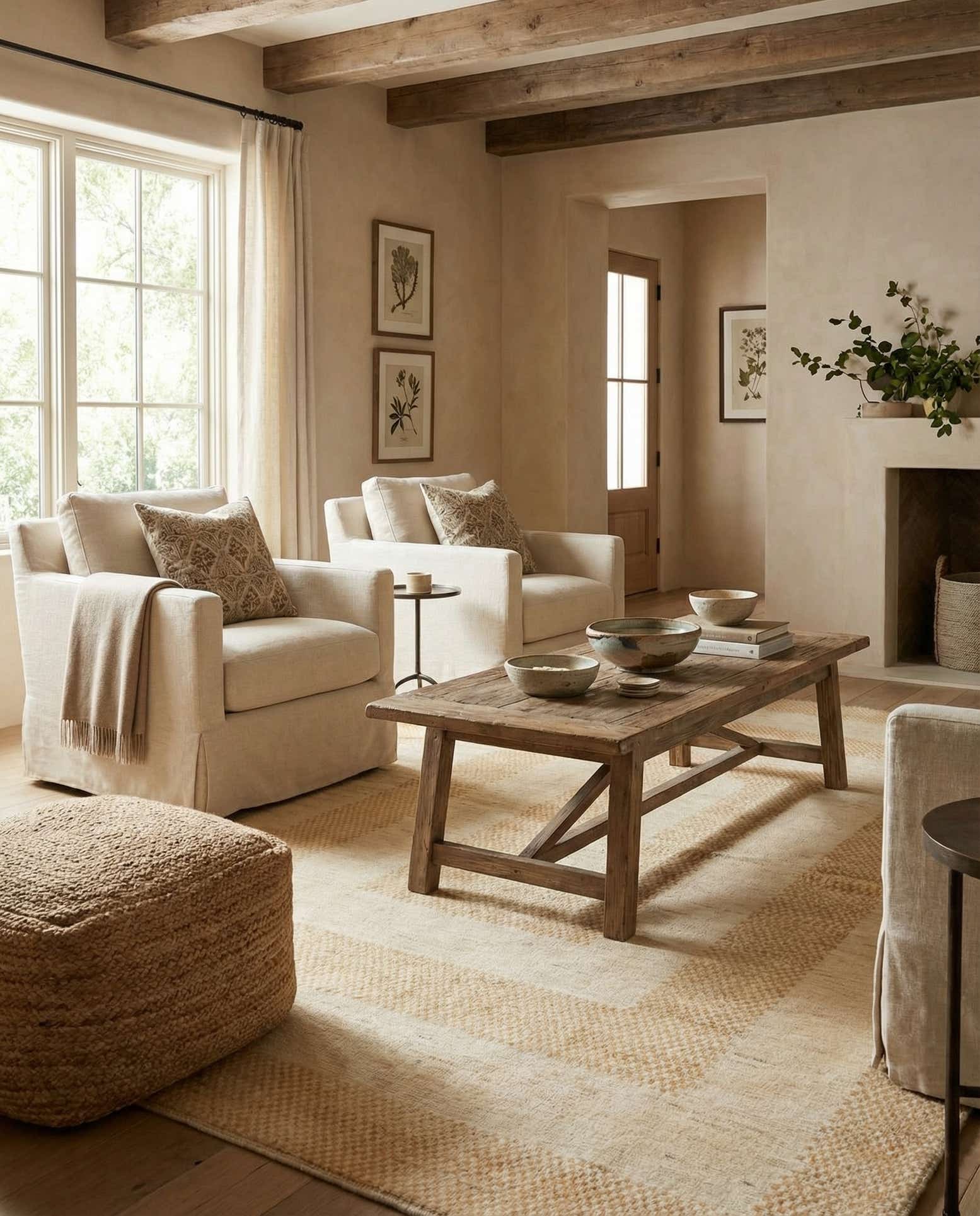 5' 9 x 7' 7 Hand Knotted Kashkuli Gabbeh Wool Rug