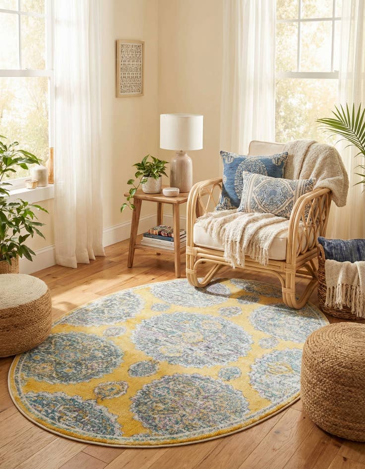 Detail image of  3' 3 x 5' 3 Paragon Oval Rug