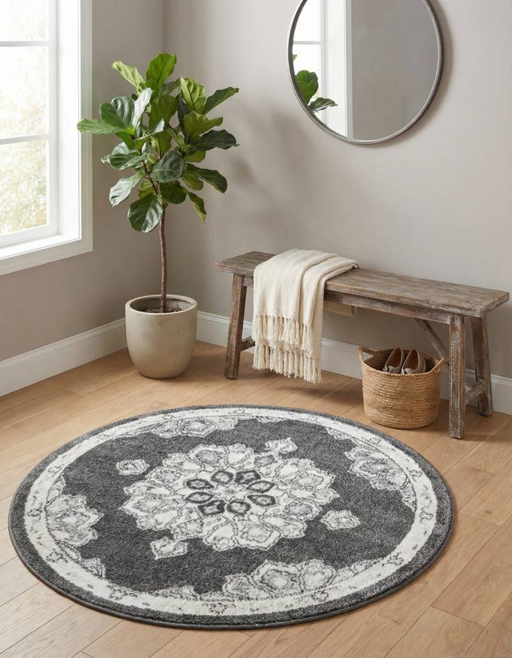 Detail image of  3' 3 x 3' 3 Parker Round Rug