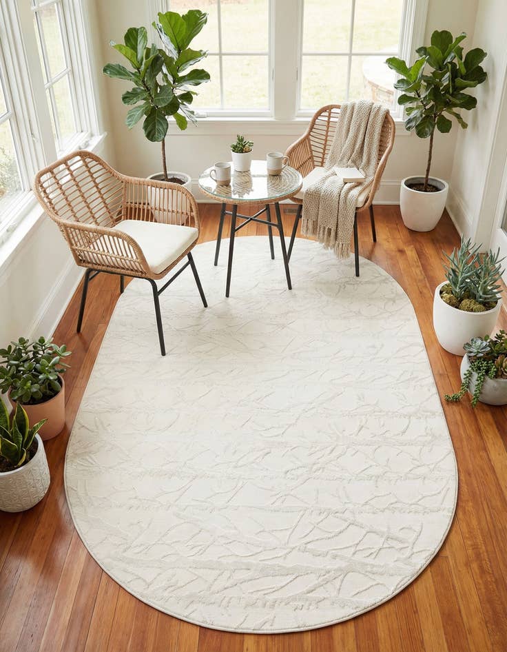 Detail image of 5' 3 x 8' Finsbury Oval Rug