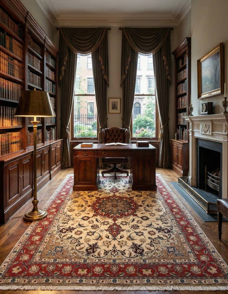 Detail image of  5' 1 x 6' 11 Tabriz Rug