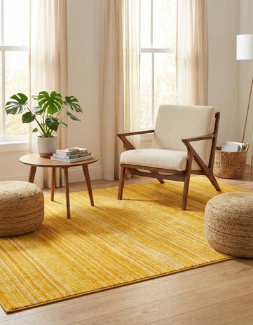 Yellow Gemstone Rug