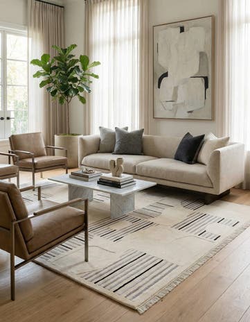 5' 8 x 8' Darya Rug