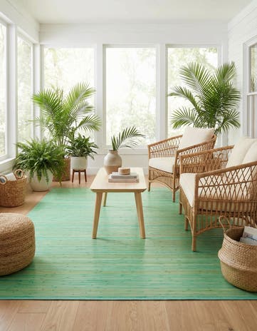 7' 10 x 10' Bamboo Rug