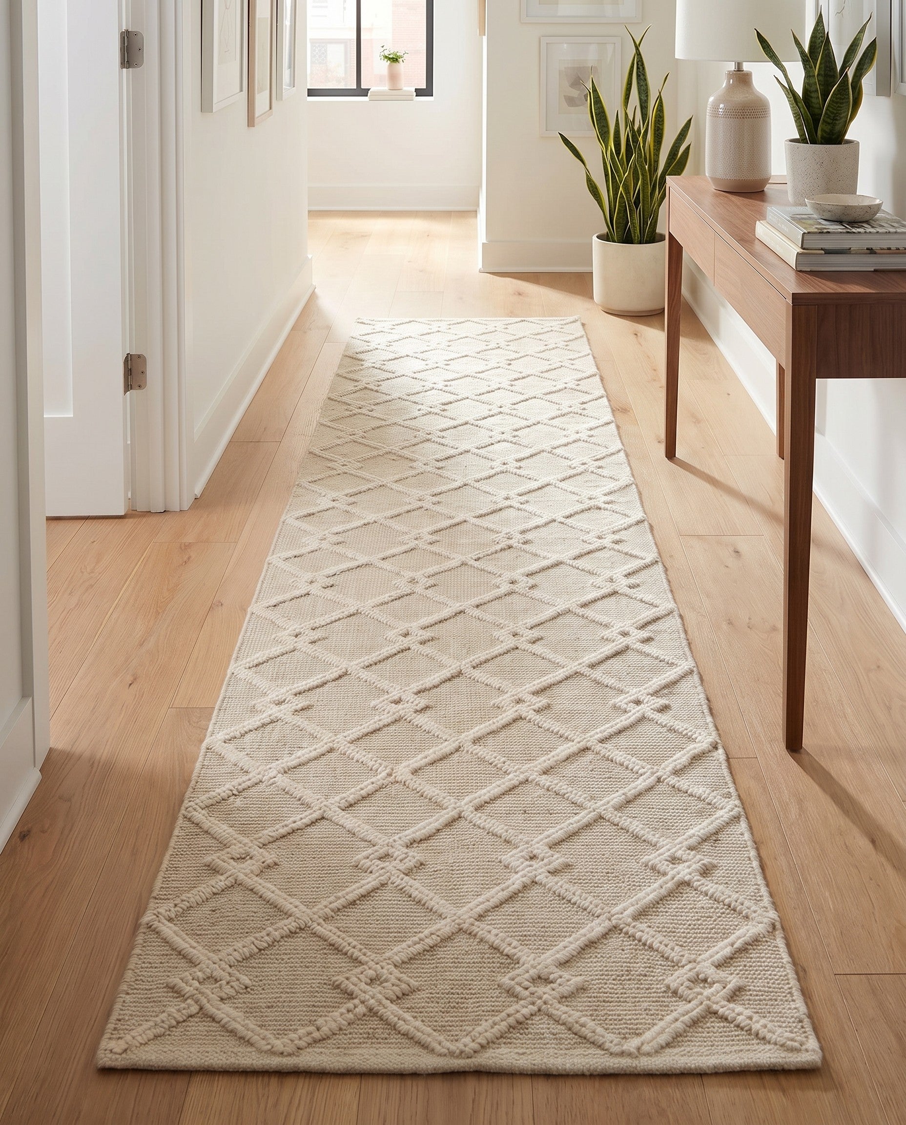 2' 7 x 12' Hand Knotted Jill Zarin Dorset Runner Rug