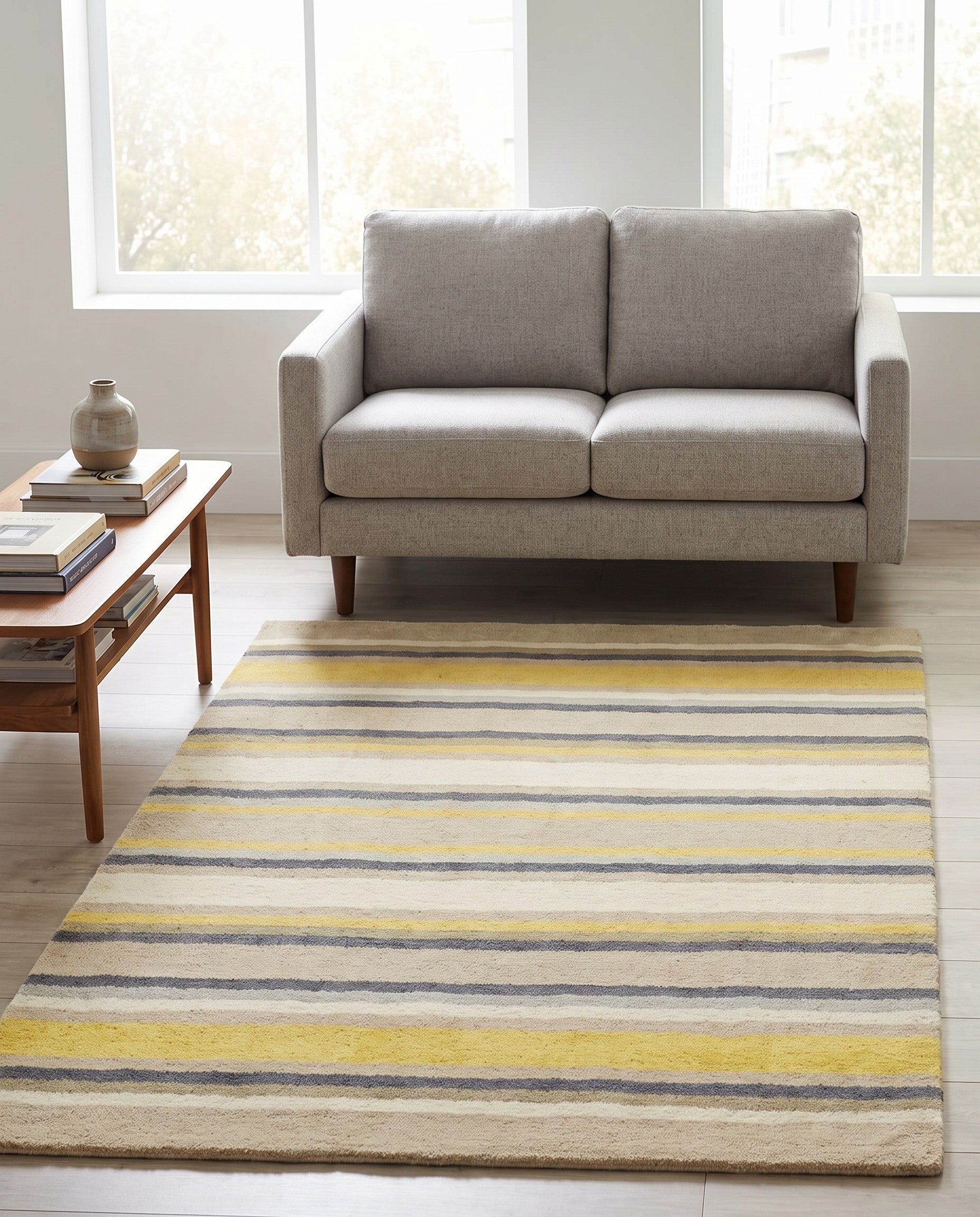 4' x 5' 8 Luna Wool Rug
