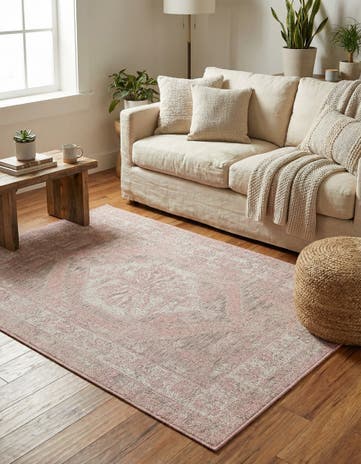 3' x 5' 3 Easy-Clean Traditional Indoor / Outdoor Rug