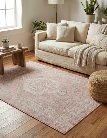 3' x 5' 3 Easy-Clean Traditional Indoor / Outdoor Rug