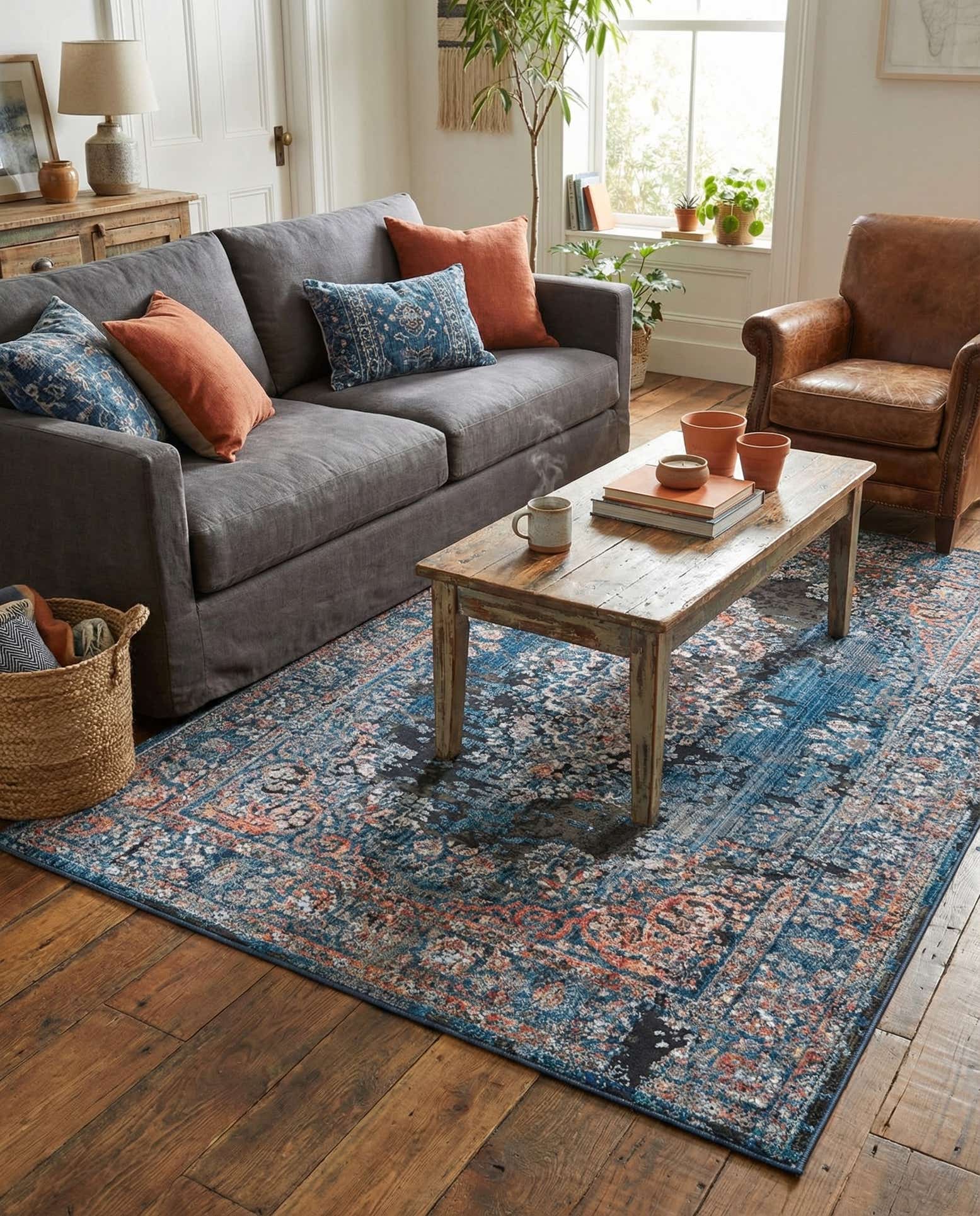 5' x 7' 8 Fleur Rug