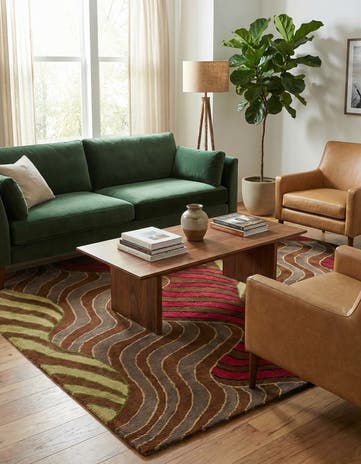 5' 1 x 8' Luna Wool Rug