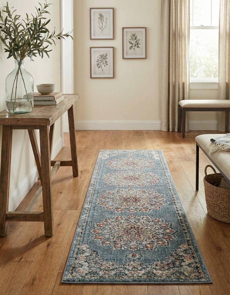 Detail image of 2' x 8' Isabella Runner Rug